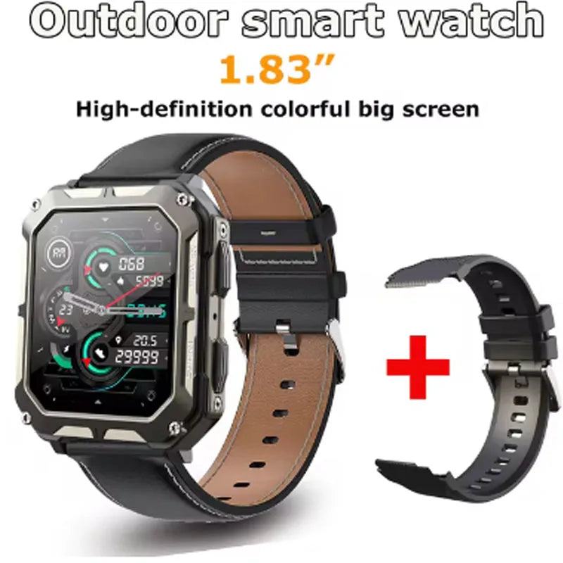 2024 New up Smart Watch Bluetooth call blood pressure detection IP68 waterproof Men sports Smartwatch For OPPO Find X5 Cubot HTC