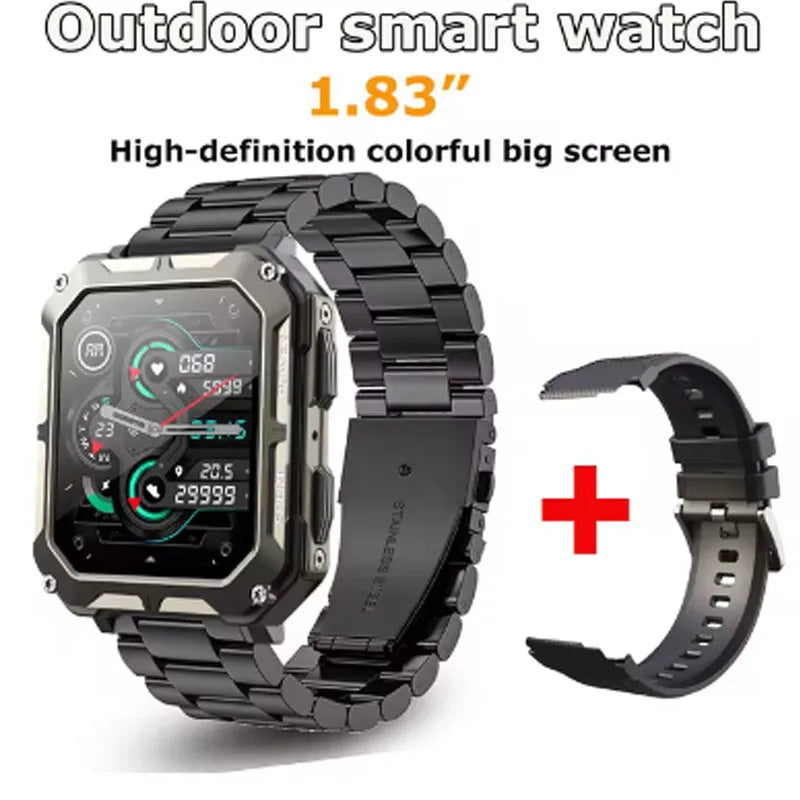 2024 New up Smart Watch Bluetooth call blood pressure detection IP68 waterproof Men sports Smartwatch For OPPO Find X5 Cubot HTC