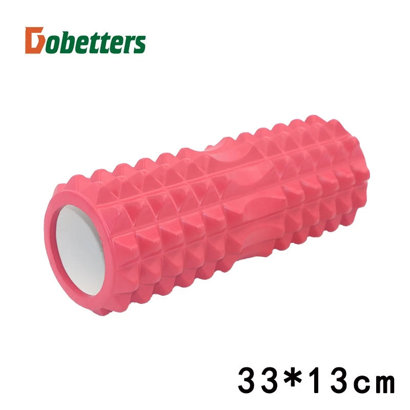 33*13cm  Yoga Column Roller Gym Fitness Pilates Foam Roller Exercise Back Massage Roller Home Fitness Equipment