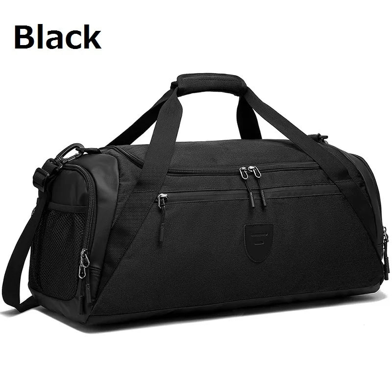 40L Men Woman Gym Bag Large Capacity Sport Fitness Yoga Bag Multifunctional Travel Luggage Bag Dry Wet Separation Sport Bags