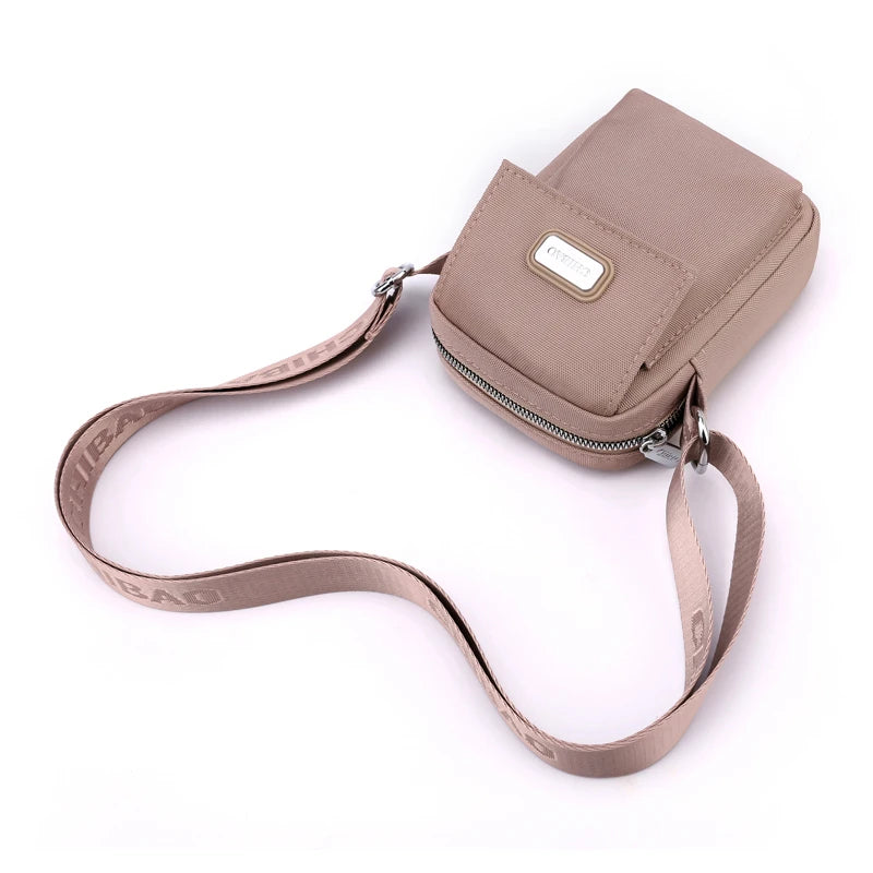 Fashion Casual Women Mini Bag High Quality Nylon Fabric Women Small Shoulder Bag Stylish Girl's Crossbody Bag Mini Messenger Bag