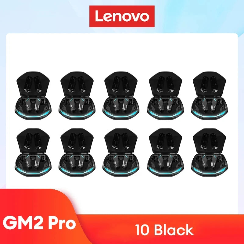 Original Lenovo GM2 Pro 5.3 Earphone Bluetooth Wireless Earbuds Low Latency Headphones HD Call Dual Mode Gaming Headset With Mic