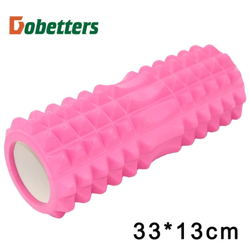 33*13cm  Yoga Column Roller Gym Fitness Pilates Foam Roller Exercise Back Massage Roller Home Fitness Equipment