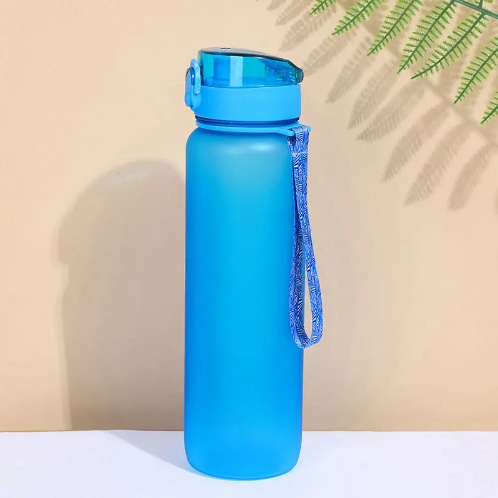 Large Durable Water Bottle Clear Leakproof BPA Free Sports Water Bottle Reusable Plastic Gym Plastic Bottles