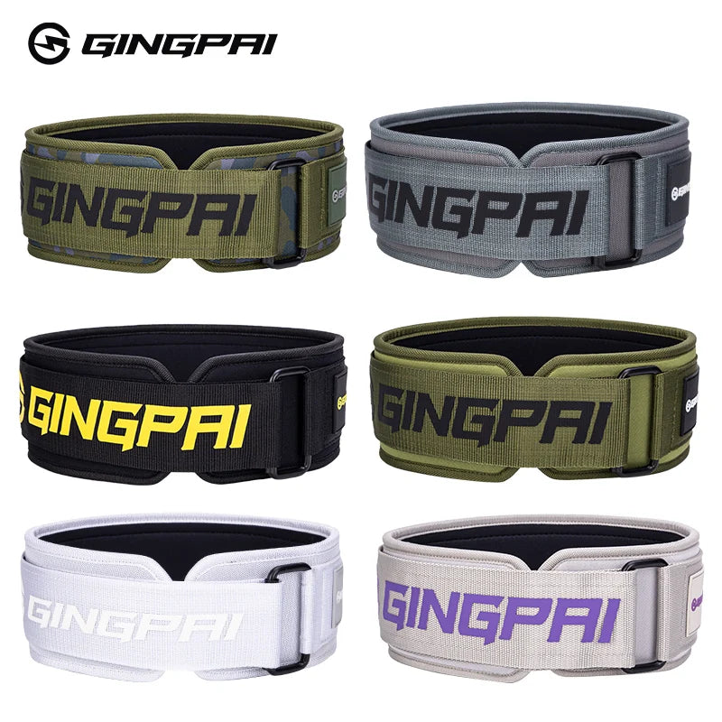 BOXERGING Fitness Belt, Deep Squatting, Hard Pulling Belt, Men's Professional Sports Equipment Training, Strength Lifting Belt