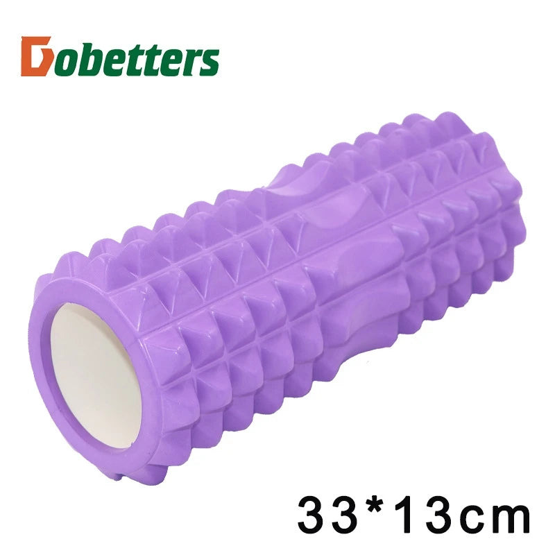 33*13cm  Yoga Column Roller Gym Fitness Pilates Foam Roller Exercise Back Massage Roller Home Fitness Equipment