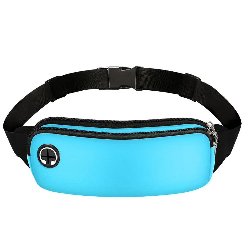 CWIKLES Sports Fanny Pack Women Belt Bag Men Running Waist Bag Phone Black Gym Bags Running Accessories