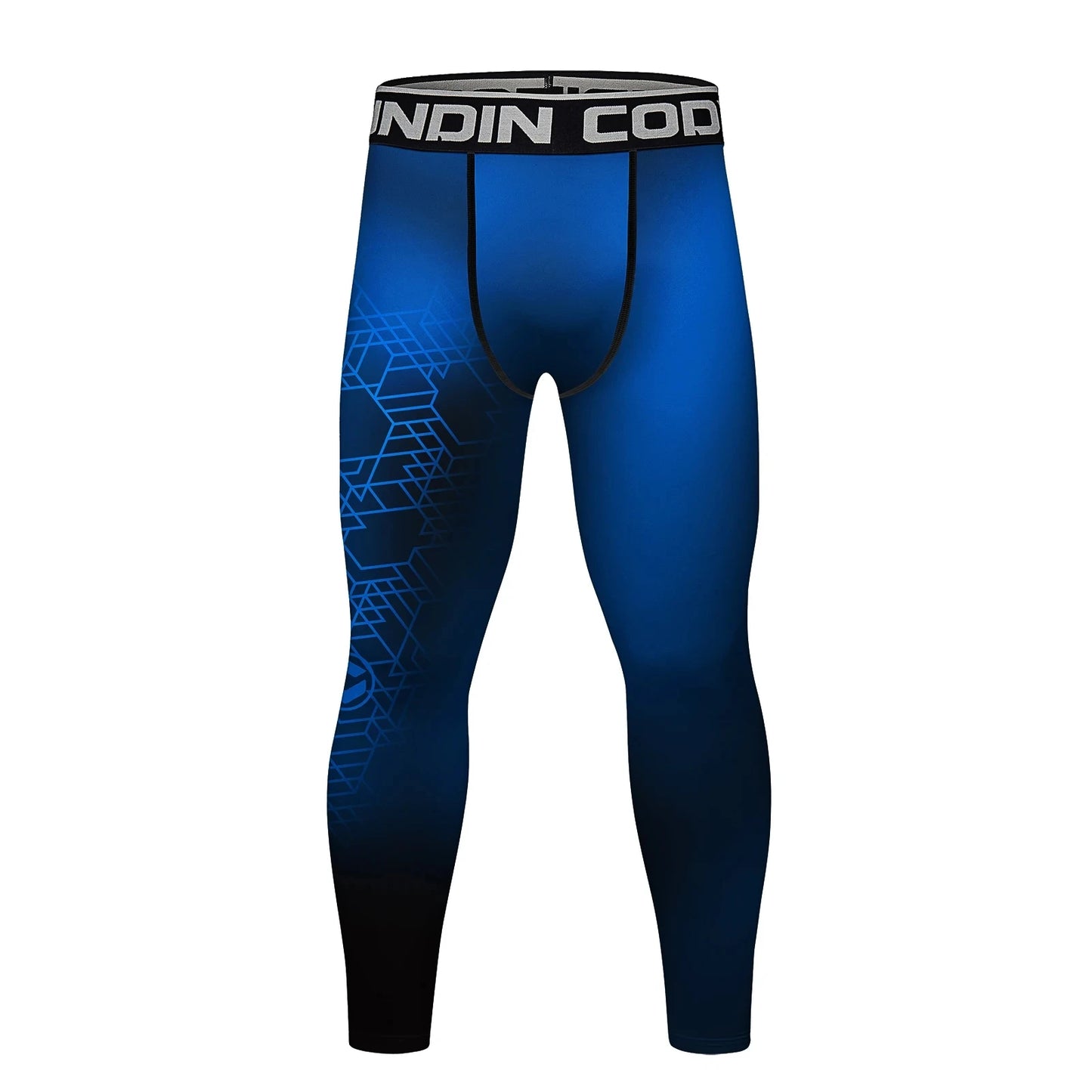 Camouflage Men's Compression Pants Athletic Leggings Non-Pocket Uv sun protection Riding Pants Stretch Gym Fitness Tights