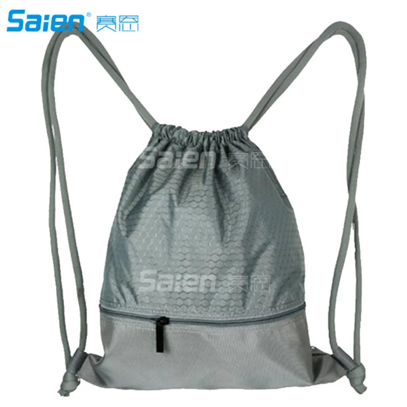 Racquet Sport Bags Sport Gym Sack Drawstring Backpack Bag Waterproof Drawstring Sport Bag, lightweight