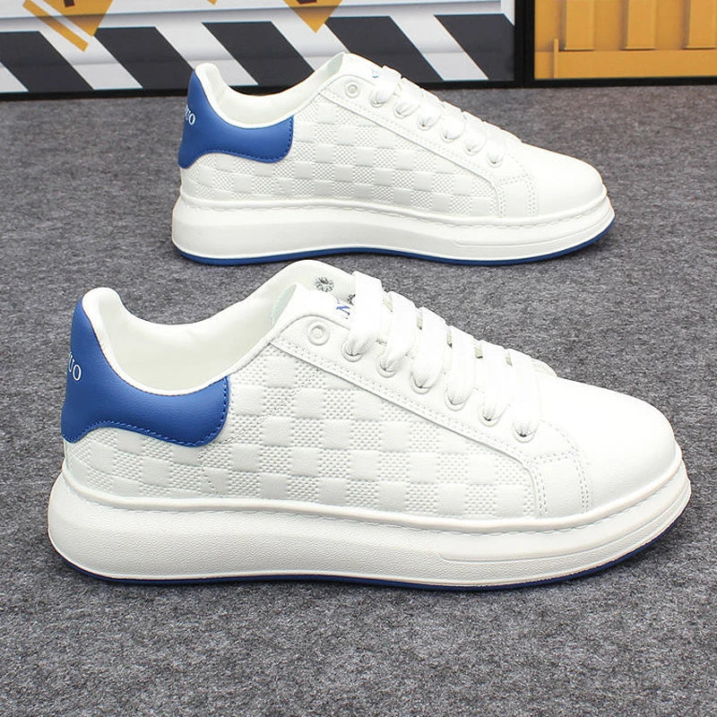 Fashionable white Women's sneakers sporty & casual.