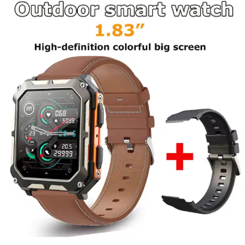 2024 New up Smart Watch Bluetooth call blood pressure detection IP68 waterproof Men sports Smartwatch For OPPO Find X5 Cubot HTC