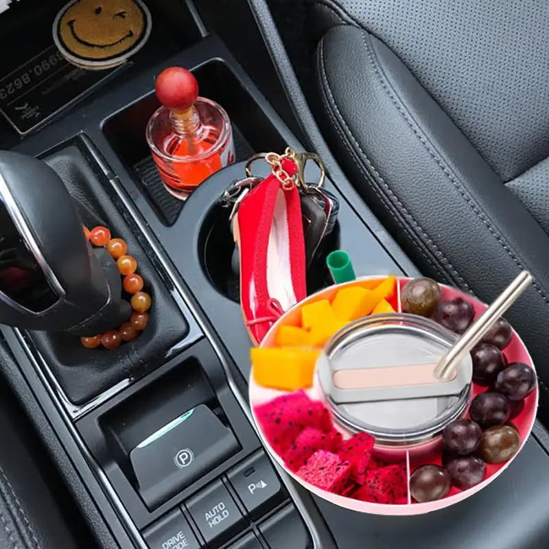 1 PCS Snack Bowl for 40oz Tumbler with Handle, Tumbler Snack Tray Compatible with Cup 40oz with Handle