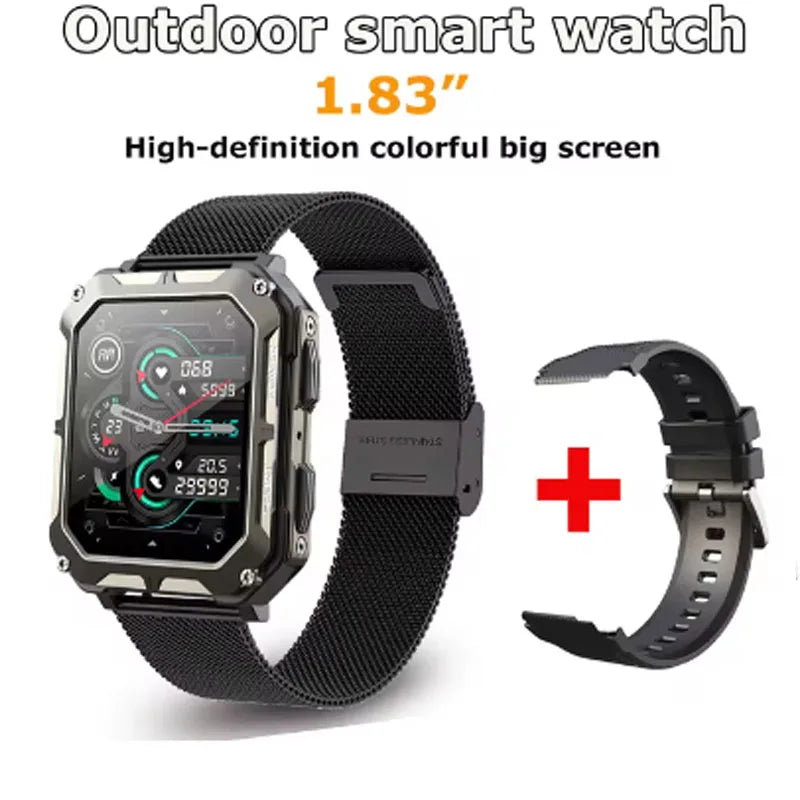 2024 New up Smart Watch Bluetooth call blood pressure detection IP68 waterproof Men sports Smartwatch For OPPO Find X5 Cubot HTC