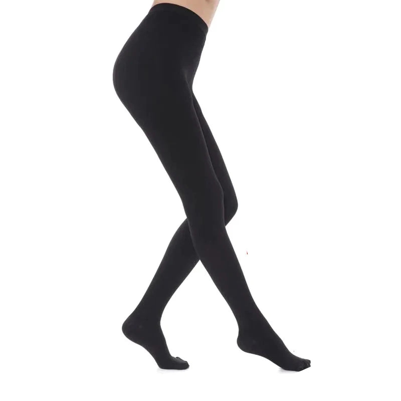 Compression Pantyhose for Women  23-32 MmHg Graduated Compression Stockings Firm Support Opaque High Waist Tights