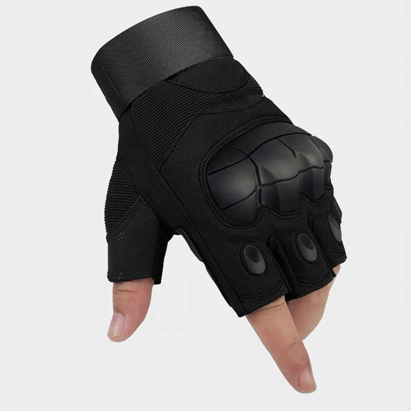 Tactical Gloves Outdoor Training Racing Locomotive Cycling Accessories Men Woman Shooting Gym Mountaineering Fingerless Gloves