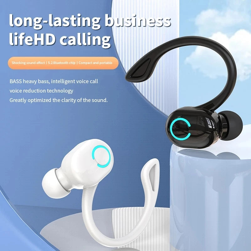 Wireless Headphones Bluetooth 5.0 Earphones With Mic Single in-Ear Sports Waterproof TWS Earbuds Bluetooth Handsfree Headset