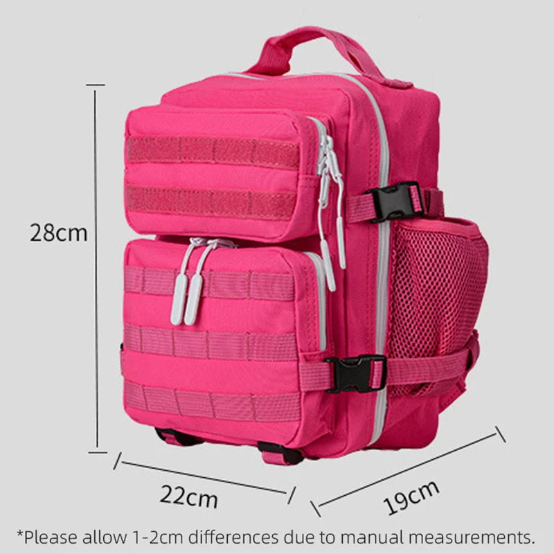 9L Camping Tactical Backpack Waterproof Outdoor Sports Travel Gym Hiking Trekking Climbing Cycling Shoulder Bag Molle Pack