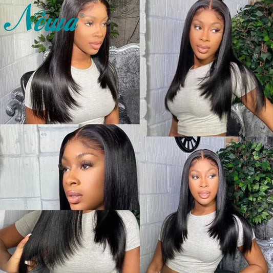 HD Lace Glueless Wigs Layered Cut Straight 5x5 6x6 HD Lace Closure Wigs 13x4 13x6 HD Lace Frontal Human Hair Wigs Pre Plucked