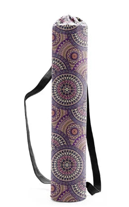 NEW Natural Rubber Yoga Mat Yoga Bag Elastic Band Printed Women High Quality Fitness Mats Pilates Gym Exercise 185*68CM 1.5MM