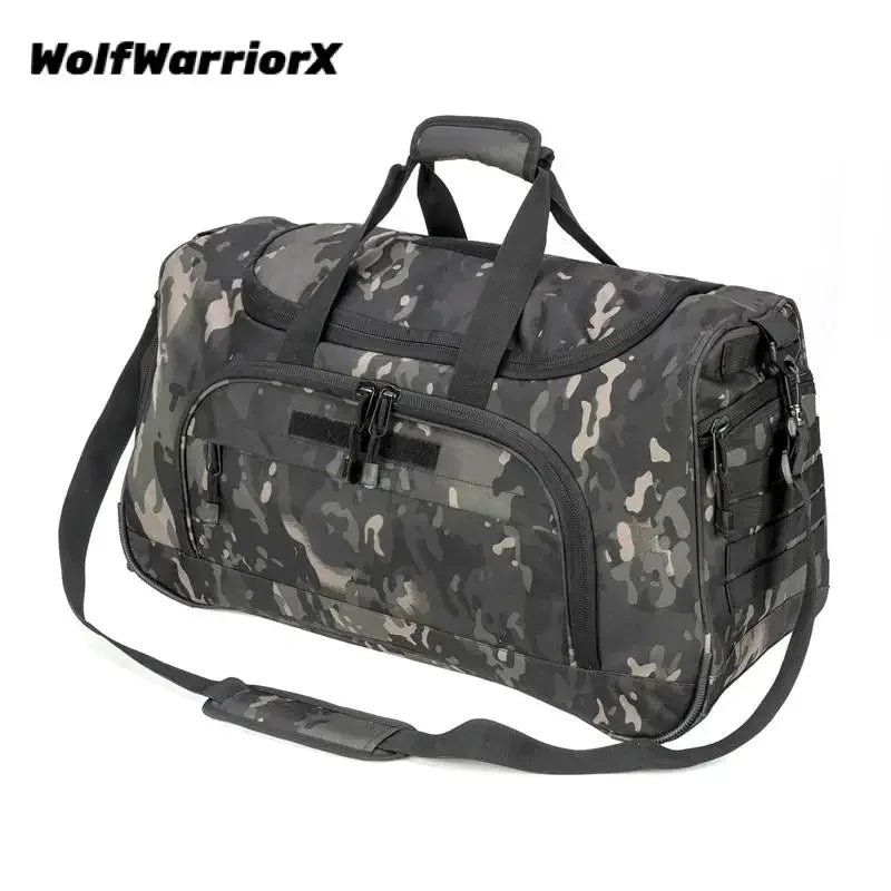 Travel Duffel camping Tote Bags for Sport Fishing Gym Golf Bag Large Capacity Luggage Bags Training Tactical Traveling bag