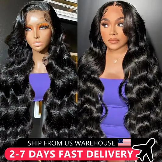 Body Wave 30 32Inch 13x6 Transparent Lace Front Wig 4x4 HD Lace Closure Wigs For Women 13x4 Brazilian Human Hair Wig Pre Plucked