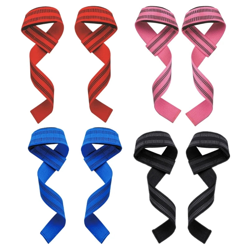 2025 New Weight Lifting Wrist Support Straps Powerlifting Hand Straps Sport Wrist Support Deadlifting Support Wrap for Gym