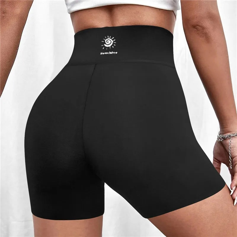 Women Seamless Yoga Shorts Spring Summer Hip Lifting Squat Proof High Elastic Fitness Legging Quick Drying Cycling Workout Tight