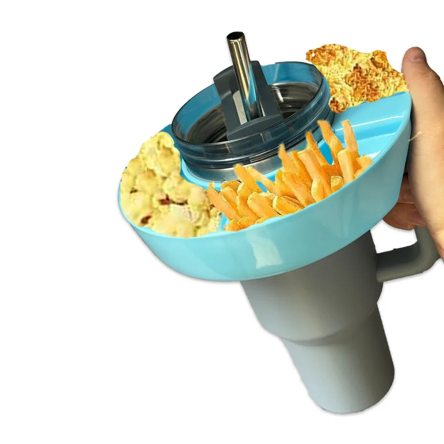 1 PCS Snack Bowl for 40oz Tumbler with Handle, Tumbler Snack Tray Compatible with Cup 40oz with Handle