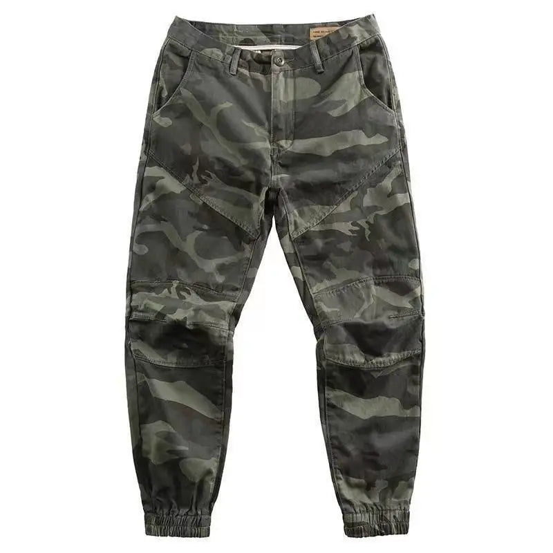 New Fashion Camouflage Tactical Cargo Pants Men Casual Loose Baggy Joggers Cotton Streetwear Trousers Clothing