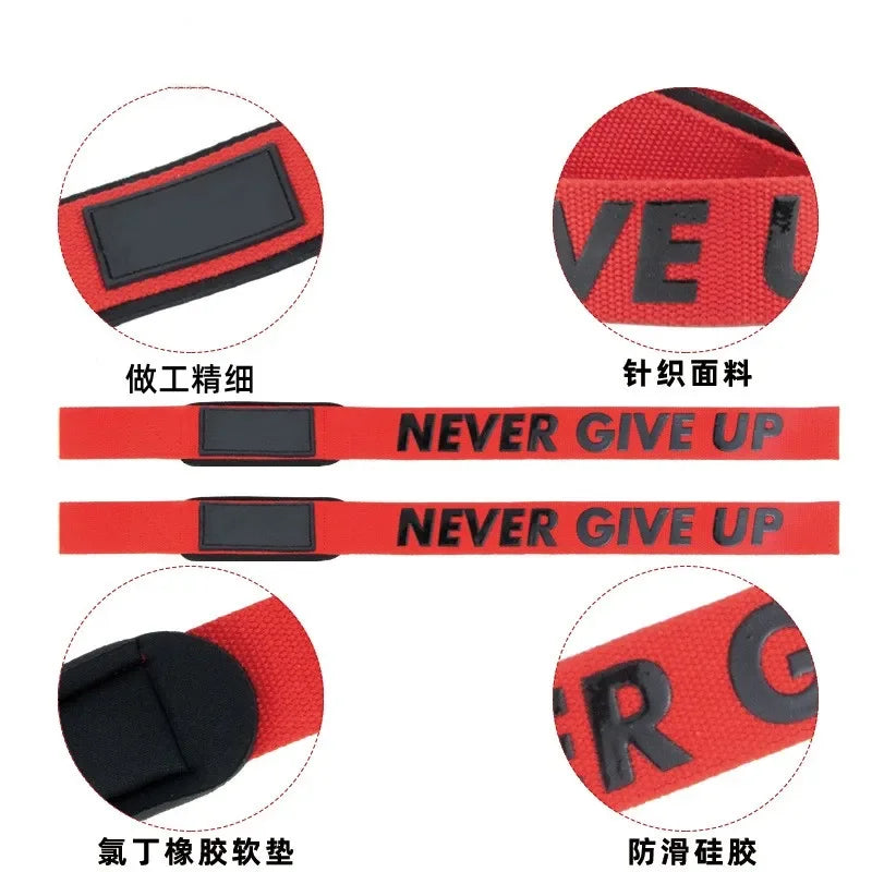 Fitness Lifting Wrist Strap Brace for Weightlifting Crossfit Bodybuilding Support Kettlebell Dumbbell Weights Strength Workout