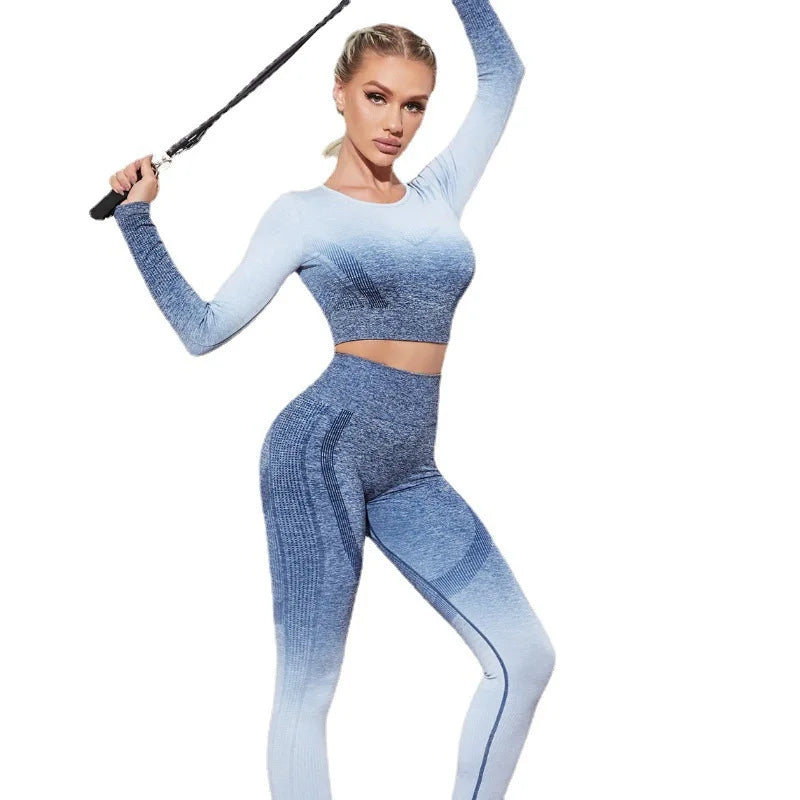 Yoga Set Gym Set Workout Clothes for Women Seamless Leggings Sports Bra Suit Female Clothing High Waist pants Women Tracksuit