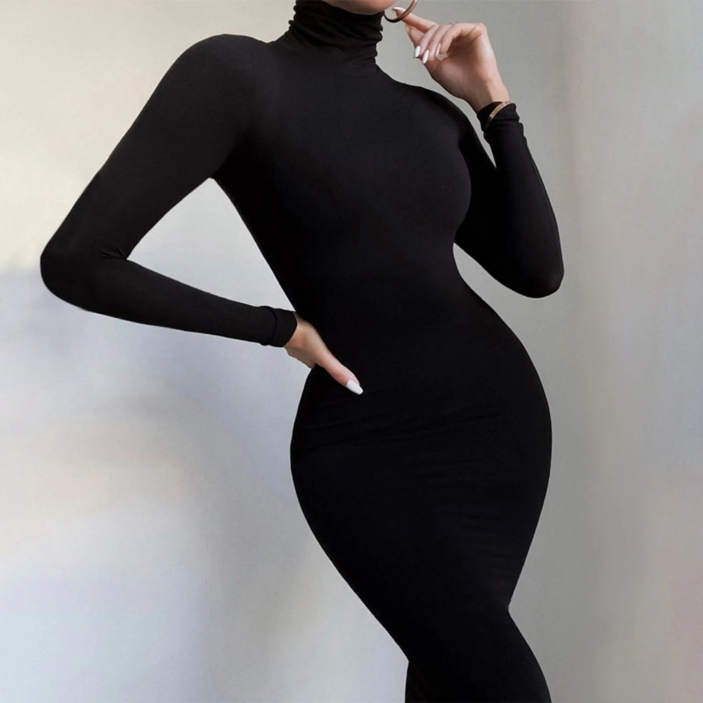 Women's Long Sleeve Yoga Jumpsuits Solid Color Corset Exercise Bodysuit One Piece Seamless Tummy Control High Collar Tank Tops