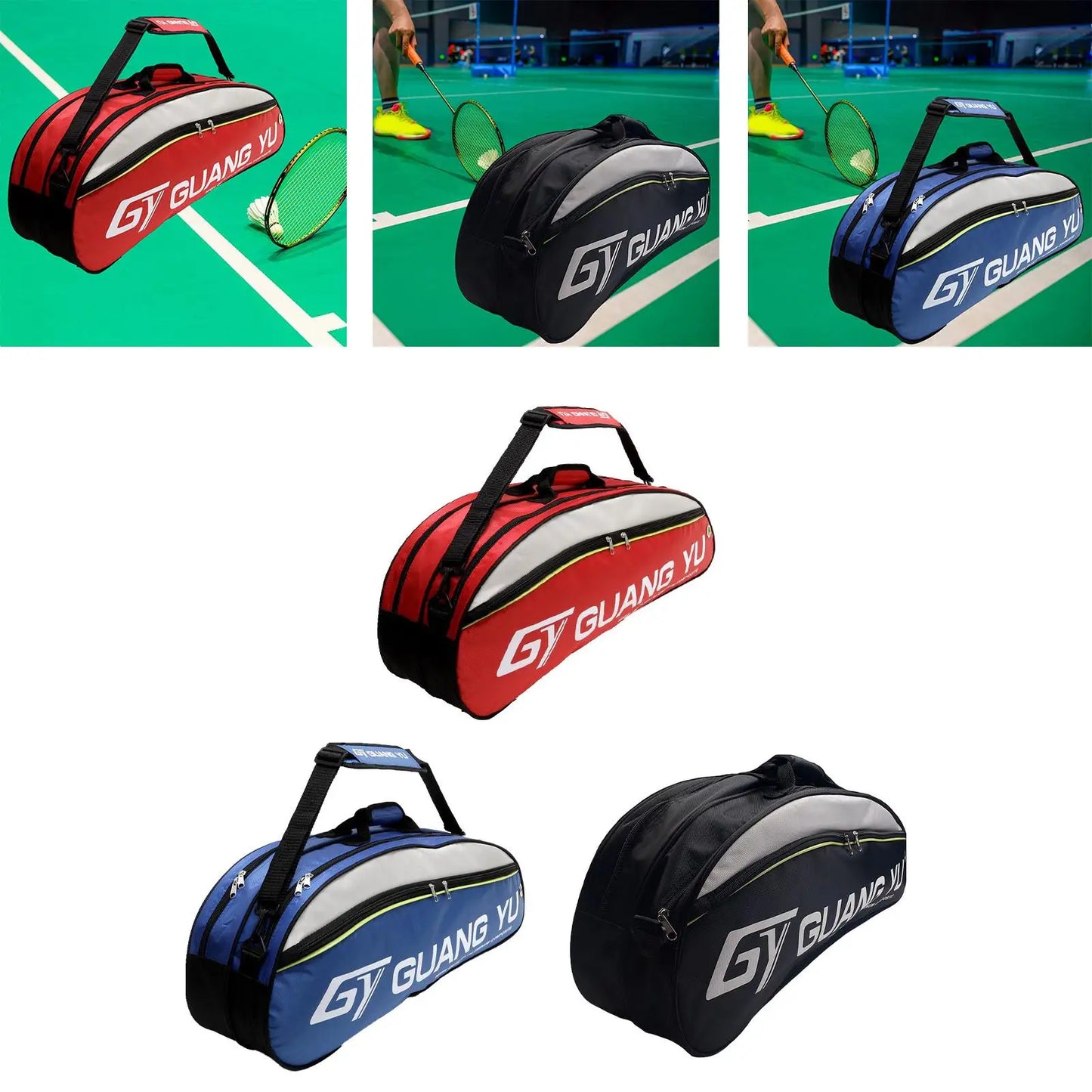 Tennis Racket Bag Gym Bag Tennis Handbag for Squash Racquets Competitions Professional Athletes Pickleball Racket Outdoor Sports