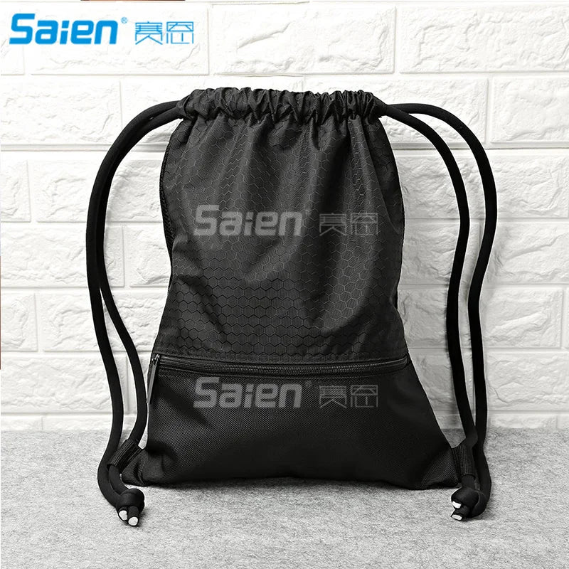 Racquet Sport Bags Sport Gym Sack Drawstring Backpack Bag Waterproof Drawstring Sport Bag, lightweight