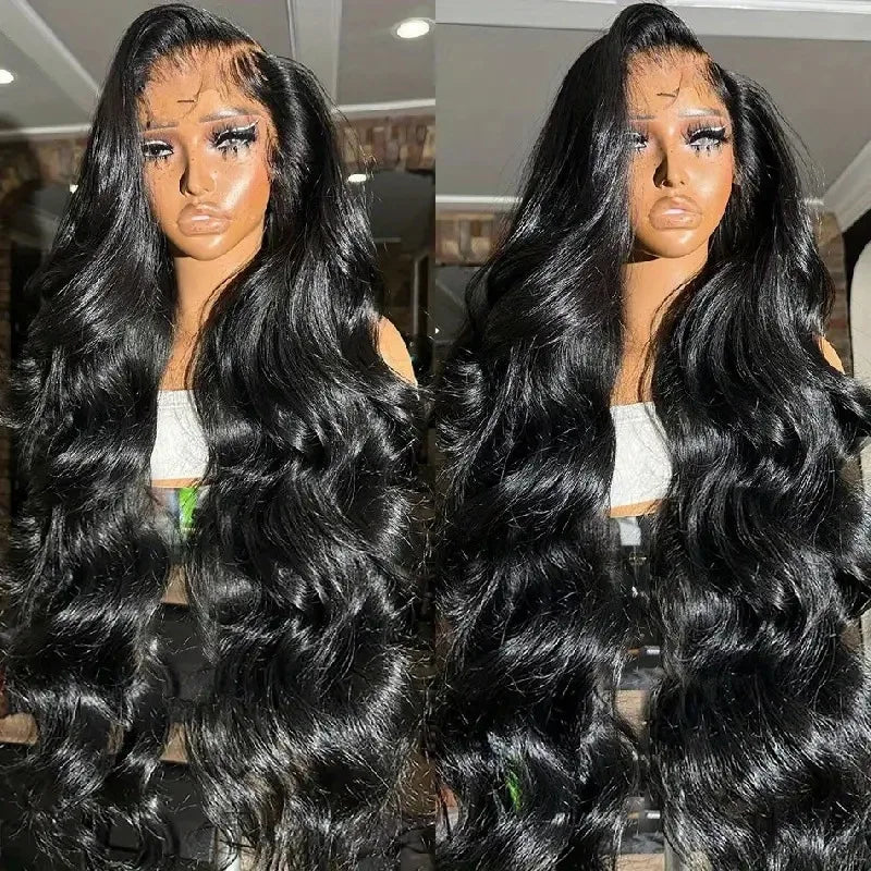 HD Transparent Lace Wig 13X4 13X6 Human Hair 200 Density Body Wave Human Hair Lace Frontal Wig For Women Wigs Human Hair