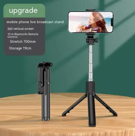 FGCLSY Monopod Remote Shutter Fill Light iPhone Samsung Xiaomi Phone Holder Mini Tripod Wireless Bluetooth Selfie Stick