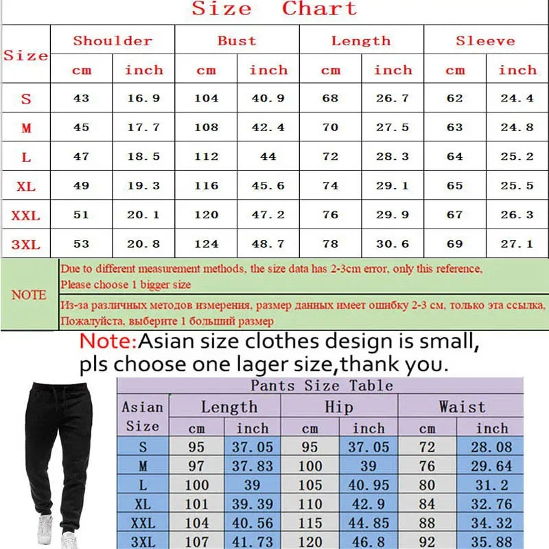 2024 Fashion Tracksuit for Men Hoodie Fitness Gym Clothing Men Running Set Sportswear Jogger Men's Tracksuit Winter Suit Sports