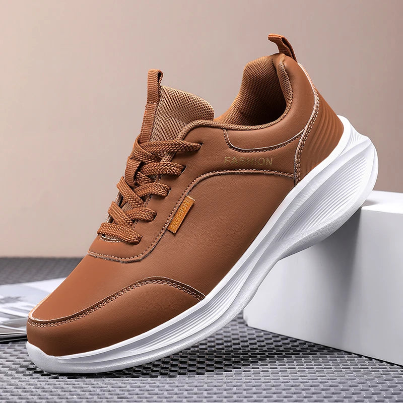 Autumn Light Men Sneakers Lace Up Casual Shoes For Men Cushioning Men Sport Shoes For Running Winter Waterproof Walking Shoes