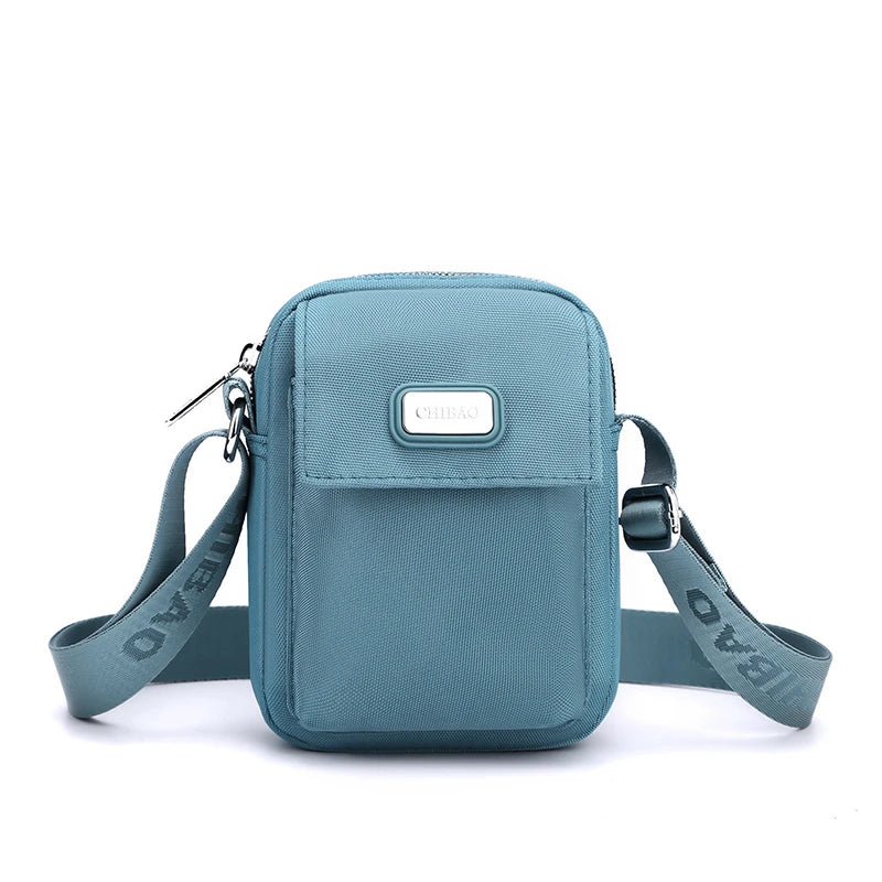 Fashion Casual Women Mini Bag High Quality Nylon Fabric Women Small Shoulder Bag Stylish Girl's Crossbody Bag Mini Messenger Bag