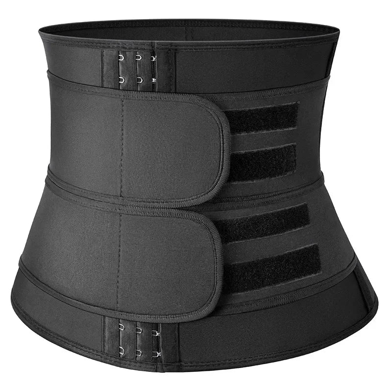 Qtree Women Waist Trainer Sauna Sweat Cincher Workout Trimmer Belt Weight Loss Girdle Body Shaper Compression Slimming Corset