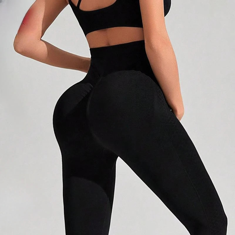 Seamless Yoga Set Pregnant Woman Abdomen Bare Bra Maternity Two Piece Workout Set Fitness Tracksuit Gym Sports Push Up Leggings