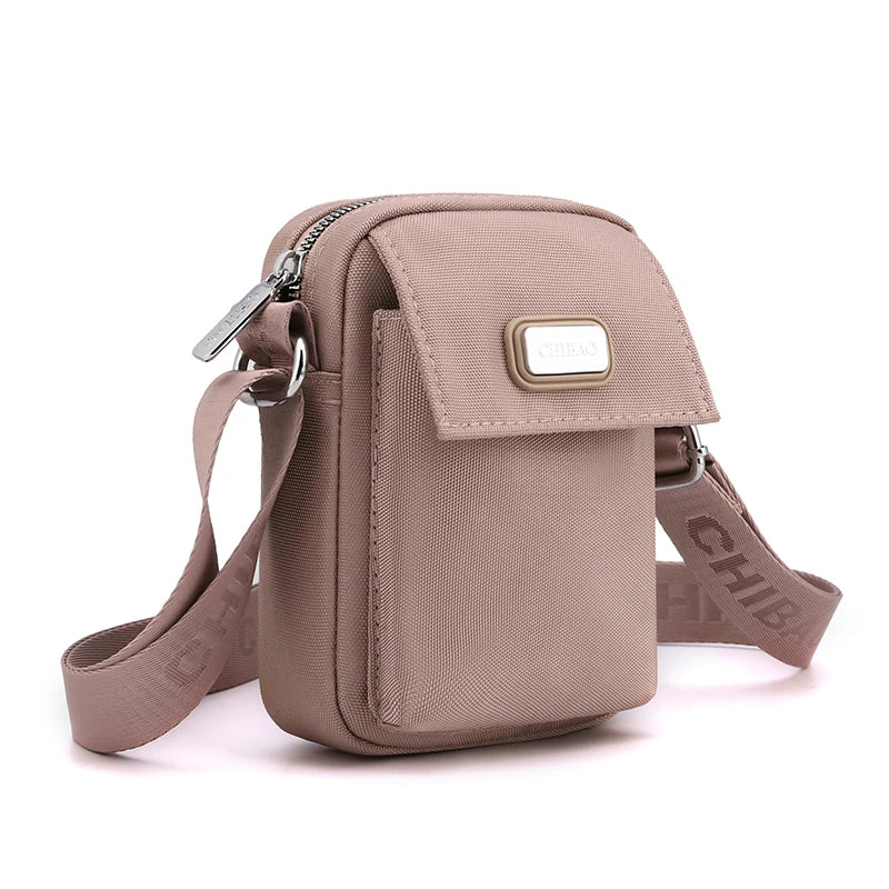 Fashion Casual Women Mini Bag High Quality Nylon Fabric Women Small Shoulder Bag Stylish Girl's Crossbody Bag Mini Messenger Bag