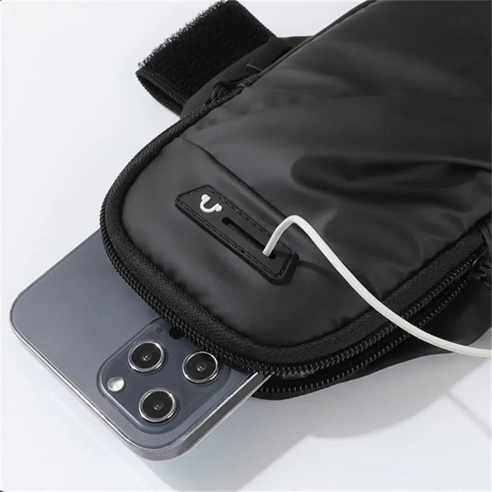 Arm Band Waterproof Sport Arm Bag Wrist Wallet Jogging Case Phone Holder Arm Pouch Breathable Cycling Case Gym Fitness  Running