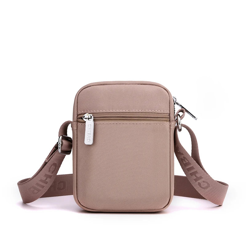 Fashion Casual Women Mini Bag High Quality Nylon Fabric Women Small Shoulder Bag Stylish Girl's Crossbody Bag Mini Messenger Bag