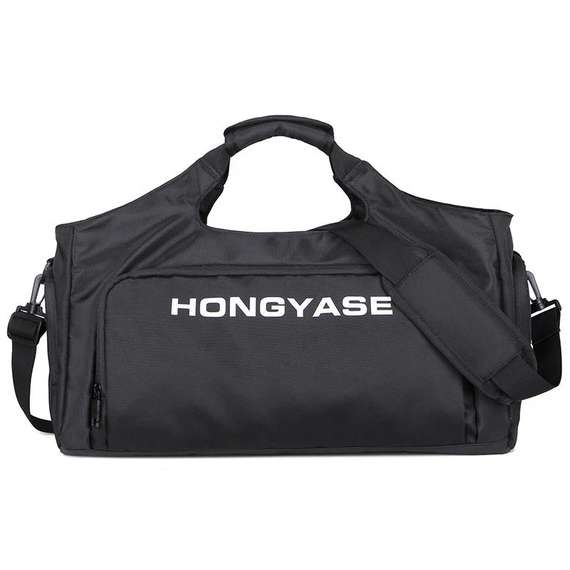 Fashion Lightweight Duffel Shoulder Bag Large Capacity Fitness Gym Bag With Shoes Pocket Male Hand Luggage Travel Bag