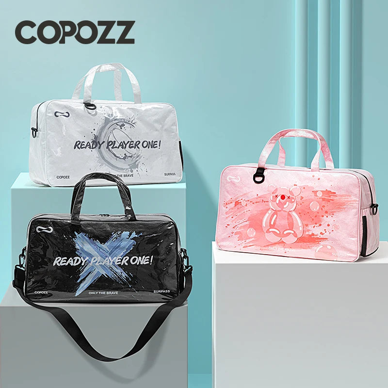 COPOZZ Waterproof Dry Wet Gym Bag Fitness Training Outdoor Travel Men Women Beach Swimming Pool Bag Sports Handbag Shouder Bags