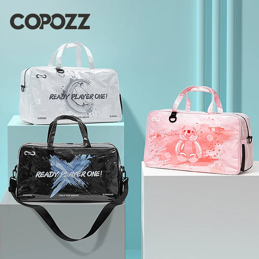 COPOZZ Waterproof Dry Wet Gym Bag Fitness Training Outdoor Travel Men Women Beach Swimming Pool Bag Sports Handbag Shouder Bags