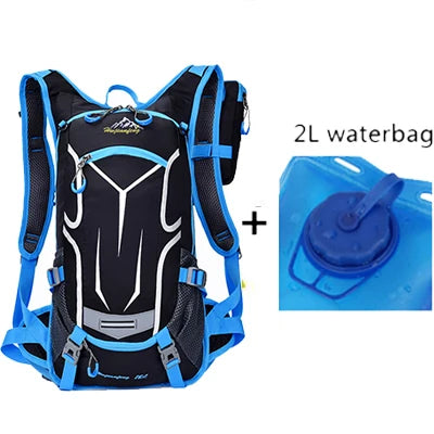 Motorcycle Helmet Backpack Storage Carrying Bag Riding Bicycle Sport Gym Training with Water Bag for triumph tiger kawasaki er6n