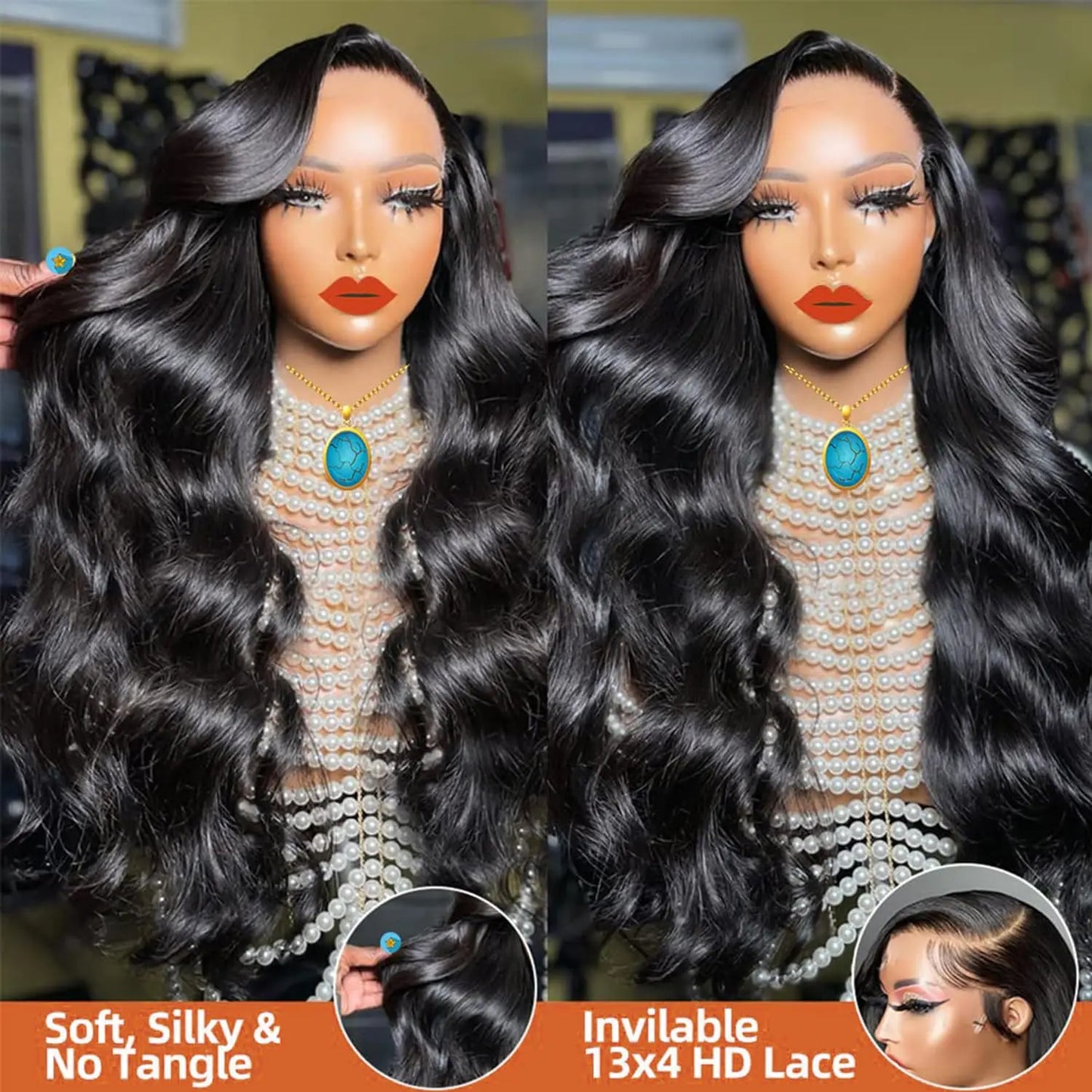 28 Inches 13X4 Lace Front Human Hair wigs Body Wave Lace Front Wig HD Transparent Lace Wigs Human Hair Wigs On Sale Clearance