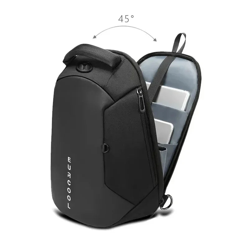 Mark Ryden Men shoulder bag fashion outdoor chest bag portable messenger bag breathable honeycomb back light